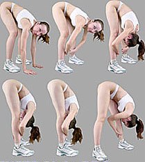 Pratimas nugarai, kojoms